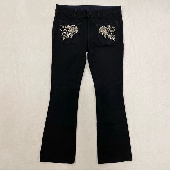 Stella McCartney Embroidered Jeans Size 26 - Picture 1 of 9
